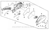 FILTRE A AIR pour SYM MIO 50 (45 KMH) (HU05WAH-6) (L5-L6) de 2015