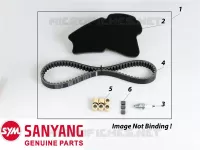 KIT DE SERVICE   PIÈCES MIO 50 pour SYM MIO 50 (45 KMH) (HU05WAH-6) (L5-L6) de 2015