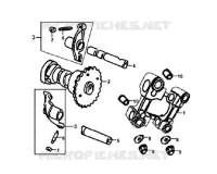 ARBRE A CAMES pour SYM ORBIT 50 (AV05W-6) (K7-K8) de 2008