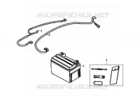 BATTERIE pour SYM ORBIT 50 (AV05W-6) (K7-K8) de 2008
