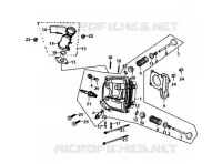 CULASSE pour SYM ORBIT 50 (AV05W-6) (K7-K8) de 2008
