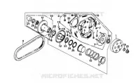 EMBRAYAGE pour SYM ORBIT 50 (AV05W-6) (K7-K8) de 2008