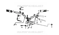 GUIDON pour SYM ORBIT 50 (AV05W-6) (K7-K8) de 2008