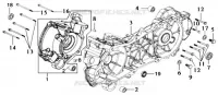 CARTER pour SYM DD50 (25KMH) (FT05V4-6) (K6) de 2006