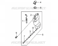 CUVE À MAZOUT pour SYM DD50 (25KMH) (FT05V4-6) (K6) de 2006