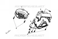 CARENAGE pour SYM TONIK 50CC (FW05A6-6) (L2) de 2012