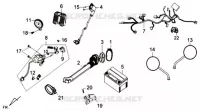 FAISCEAU DE FIL pour SYM TONIK 50CC (FW05A6-6) (L2) de 2012