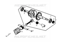 VILEBREQUIN pour SYM TONIK 50CC (FW05A6-6) (L2) de 2012