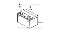 BATTERIE pour SYM DD50 (FT05V3-6) (K6) de 2006