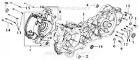 CARTER pour SYM DD50 (FT05V3-6) (K6) de 2006