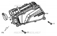 FILTRE A AIR pour SYM FIDDLE II 125 (AW12W-T) (K8) de 2008