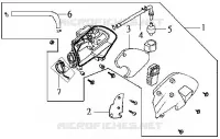 FILTRE A AIR pour SYM DD50 FIX E2 (FT05V1-6) (K4-K5) de 2005