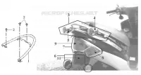 PORTE BAGAGES pour SYM DD50 FIX E2 (FT05V1-6) (K4-K5) de 2005