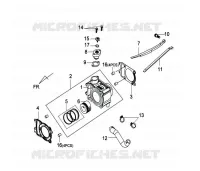 CYLINDER ASSY pour SYM GTS 125I (LN12W1-F) (L2-L3) de 2013