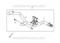 FILTRE DE VAPEUR HUILE pour SYM GTS 125I (LN12W1-F) (L2-L3) de 2013