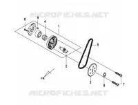 LA POMPE À HUILE pour SYM GTS 125I (LN12W1-F) (L2-L3) de 2013