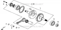 ARBRE DE VILEBREQUIN pour SYM GTS 125I SPORT (LN12WE-EU) (E4) (L7-M0) de 2020