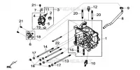 CULASSE pour SYM GTS 125I SPORT (LN12WE-EU) (E4) (L7-M0) de 2020