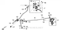 FREIN ARRIERE pour SYM GTS 125I SPORT (LN12WE-EU) (E4) (L7-M0) de 2020