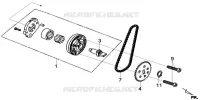 LA POMPE À HUILE pour SYM GTS 125I SPORT (LN12WE-EU) (E4) (L7-M0) de 2020
