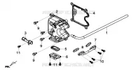 LE COUVRE CULASSE pour SYM GTS 125I SPORT (LN12WE-EU) (E4) (L7-M0) de 2020
