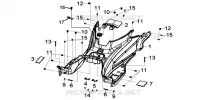 PANNEAU DE PLANCHER pour SYM GTS 125I SPORT (LN12WE-EU) (E4) (L7-M0) de 2020