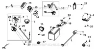 PIÈCES ÉLECTRIQUES pour SYM GTS 125I SPORT (LN12WE-EU) (E4) (L7-M0) de 2020