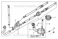 FILTRE A ESSENCE pour SYM HD 125 (LH12W-6) (DRUM BRAKE) (K3-K6) de 2006
