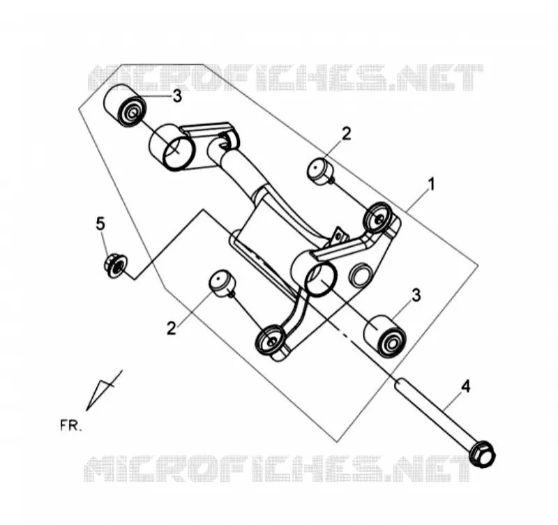 LIEN DE CINTRE MOTEUR SYM scooter 125 2013 JOYRIDE 125 (LF12W-6)  JOYRIDE 125 (LF12W-6)