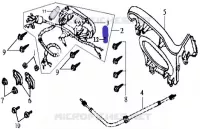 COMPTEUR pour SYM JOYRIDE 125 E2 (LA12W4-6) (K4-K6) de 2006
