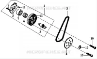 POMPE A HUILE pour SYM JOYRIDE 125 E2 (LA12W4-6) (K4-K6) de 2006