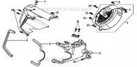 ENVELOPPE MOTEUR pour SYM METRO EUROPE 125 (EURO MX - HF12W-6) (K2-K4) de 2004