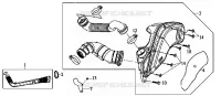 FILTRE A AIR pour SYM METRO EUROPE 125 (EURO MX - HF12W-6) (K2-K4) de 2004
