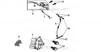 FREIN AVANT pour SYM METRO EUROPE 125 (EURO MX - HF12W-6) (K2-K4) de 2004