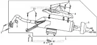 POT ÉCHAPPEMENT pour SYM METRO EUROPE 125 (EURO MX - HF12W-6) (K2-K4) de 2004