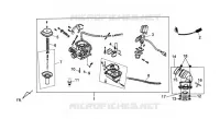 CARBURATEUR pour SYM SYMPHONY 125 (AY12W1-T) (L1) de 2011
