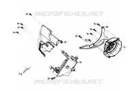 CARENAGE pour SYM SYMPHONY 125 (AY12W1-T) (L1) de 2011