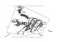 FILTRE A AIR pour SYM SYMPHONY 125 (AY12W1-T) (L1) de 2011