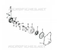 ALLUMAGE STATOR pour SYM GTS 250 EVO (LM25W5-6) (K9-L0) de 2009