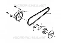 COUVERCLE LATÉRAL CULASSE pour SYM GTS 250 EVO (LM25W5-6) (K9-L0) de 2009