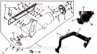 SILENCIEUX pour SYM GTS 250 EVO (LM25W5-6) (K9-L0) de 2009