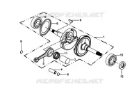 VILEBREQUIN pour SYM GTS 250 EVO (LM25W5-6) (K9-L0) de 2009