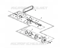 EMBRAYAGE pour SYM QUAD LANDER 300SL (UA30A4-F) (K8) de 2008