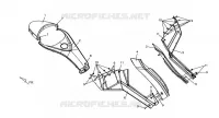 FLANCS pour SYM QUAD LANDER 300SL (UA30A4-F) (K8) de 2008