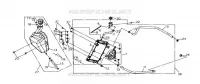 RADIATEUR pour SYM QUAD LANDER 300SL (UA30A4-F) (K8) de 2008