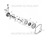 ROTOR / STATOR pour SYM QUAD LANDER 300SL (UA30A4-F) (K8) de 2008